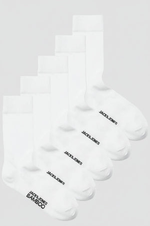 Jack & Jones Basic Bamboo Sock White