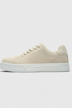 Selected David Chunky Suede Sneaker 2.0 White