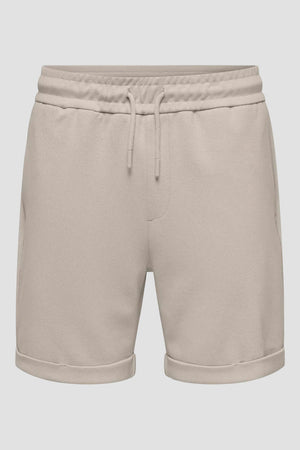 Only & Sons New Kodyl Regular Shorts Silver Lining