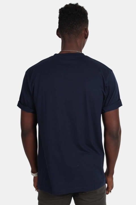 Basic Brand Oversize Tee Blue Navy