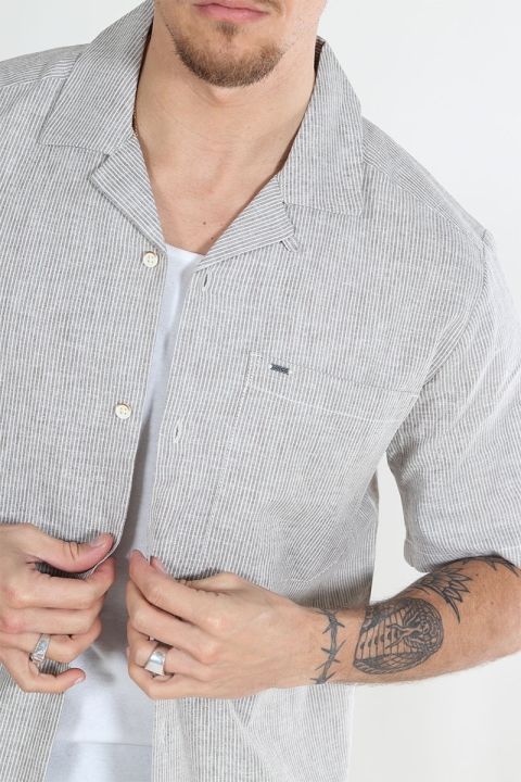 ONLY & SONS Eye Resort Cotton Linen Shirt Fallen Rock