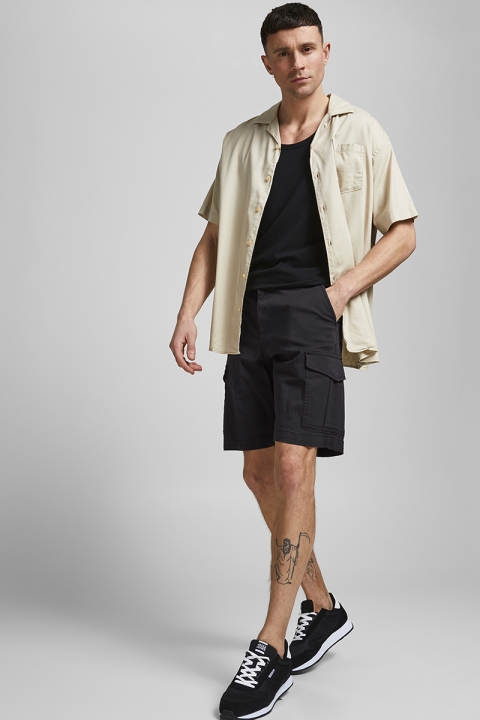 Jack & Jones JOE CARGO SHORTS Black