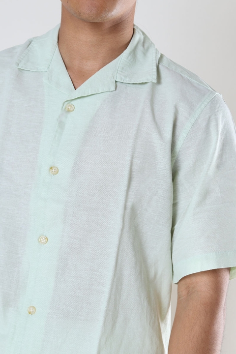 Jack & Jones Summer Linen Resort Shirt SS Desert Sage