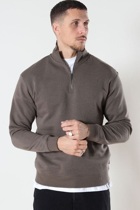 Jack & Jones Bradley Sweat Half Zip Bungee Cord