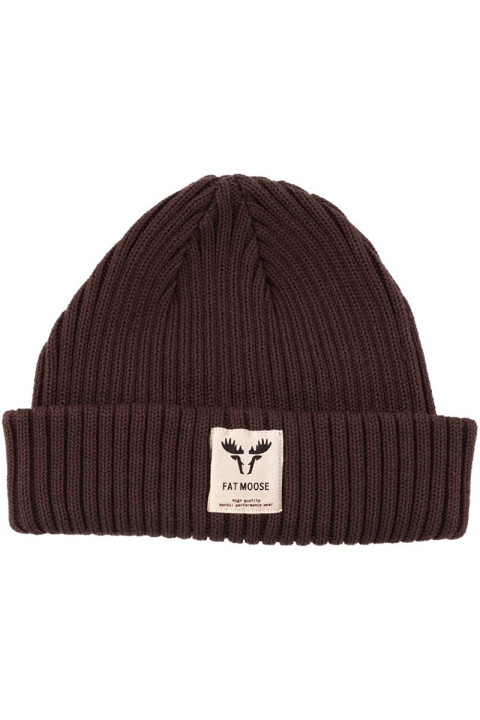 Fat Moose Fat Beanie Brown