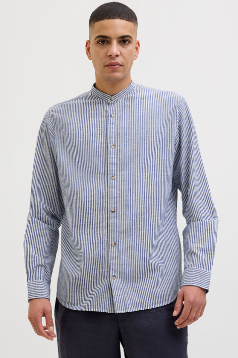 Jack & Jones Summer Band Shirt LS Infinity Stripe