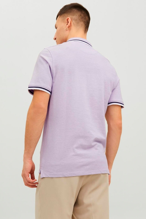 Jack & Jones PAULOS POLO SS Orchid Petal