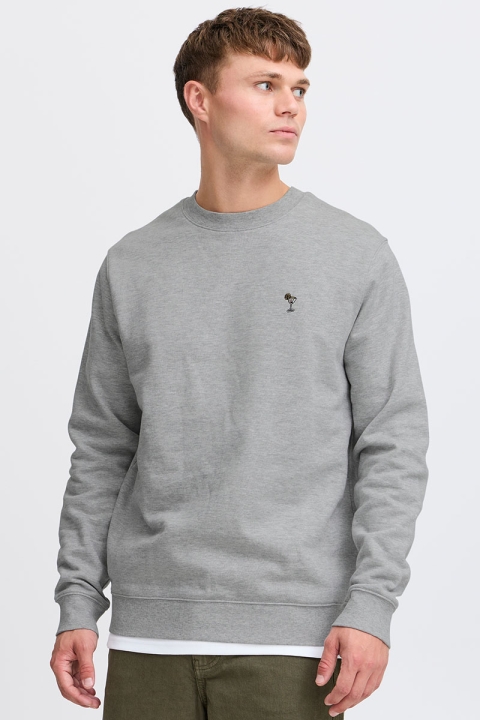 Solid Nooam Sweat Light Grey Melange