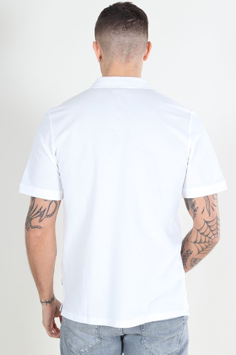 Jack & Jones Basic Polo SS White