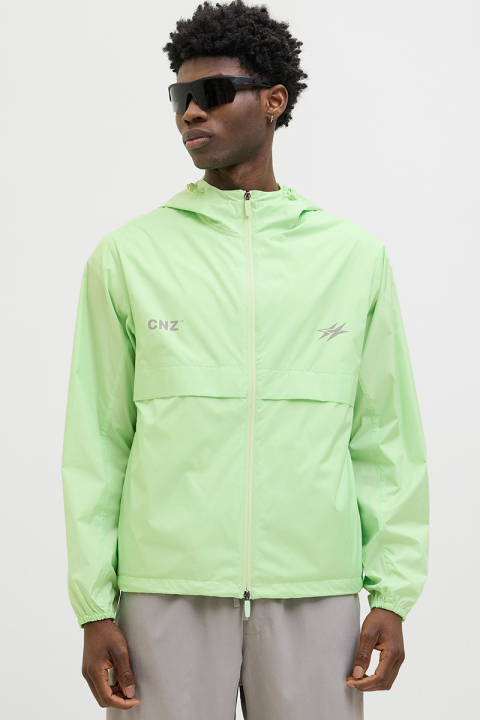 Jack & Jones CNZ Sports Windbreaker Jacket Paradise Green