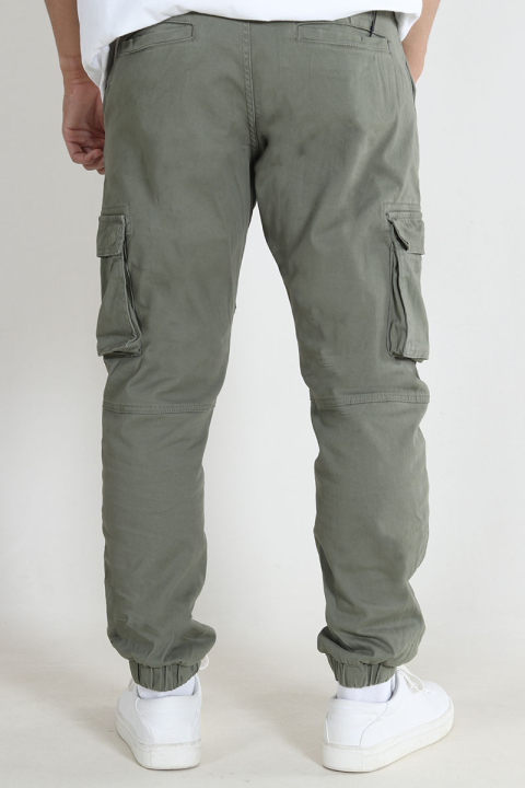 ONLY & SONS Cam Stage Cargo Cuff Pants Deep Lichen Green