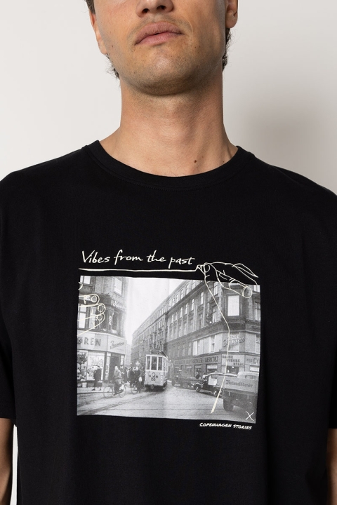 Clean Cut Copenhagen Old Copenhagen T-shirt Black