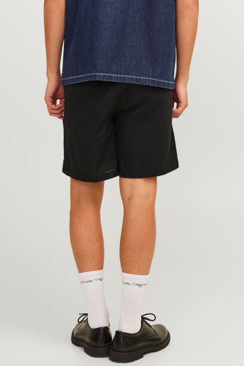 Jack & Jones Jaiden Summer Linen Shorts Black