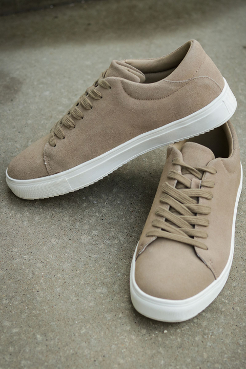 Liebhaveri Liberty Sneaker Suede Taupe