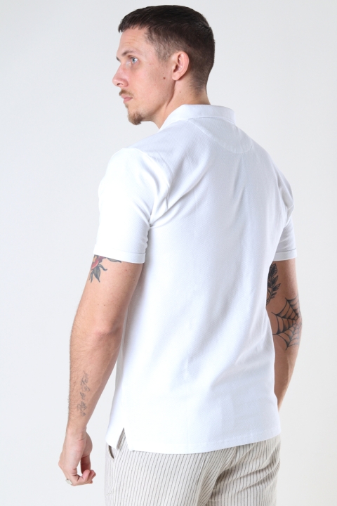 Clean Cut Copenhagen Silkeborg Stretch Polo White