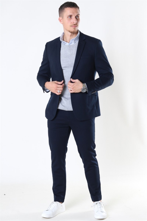 Clean Cut Milano Jersey Blazer Navy