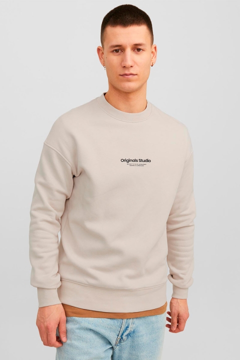 Jack & Jones Vesterbro Sweat Crew Neck Moonbeam