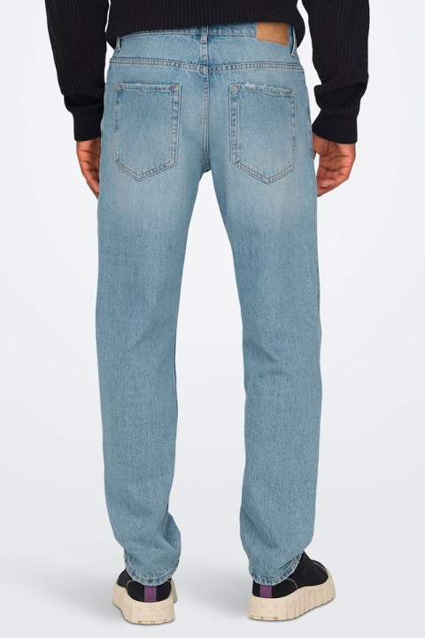 Only & Sons Edge Straight Fit 6986 Light Blue Denim