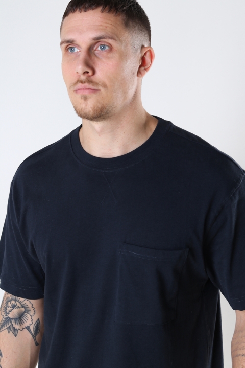 ONLY & SONS ONSCOLE LIFE RLX SS POCKET TEE Dark Navy