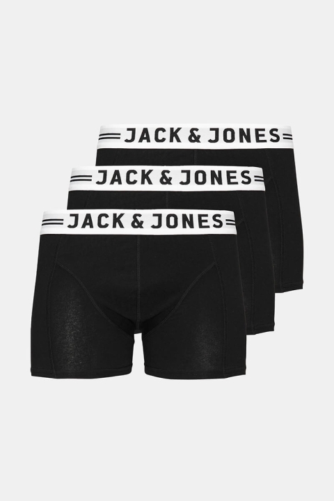 Jack & Jones Sense 3-Pack Boxershorts Black