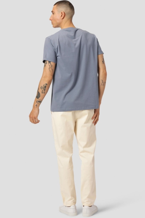 Clean Cut Copenhagen Basic Organic Tee Dusty Blue