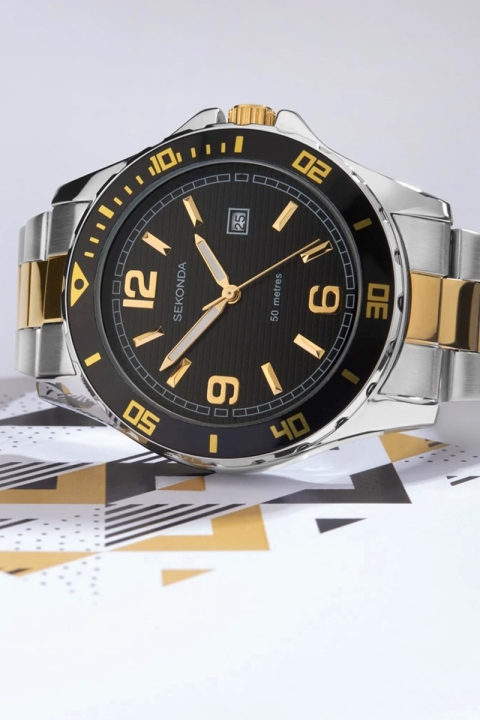 Sekonda 1581 Two-Tone Sports Zegarki