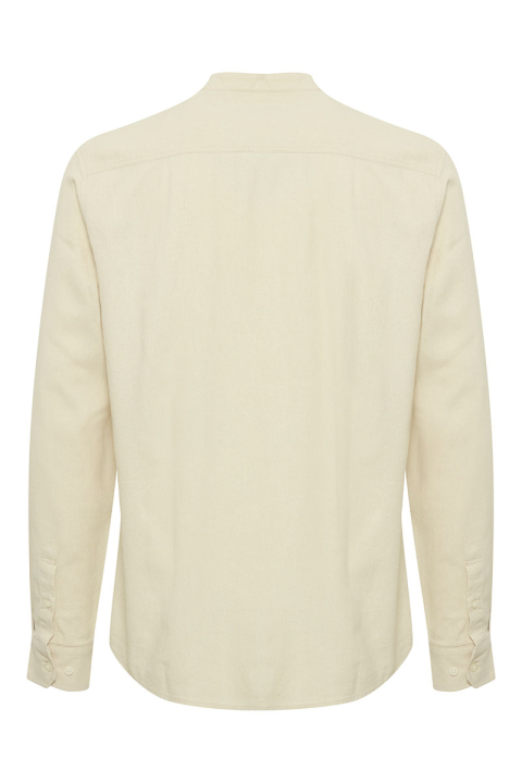 Solid Allan China Linen Shirt Oatmeal