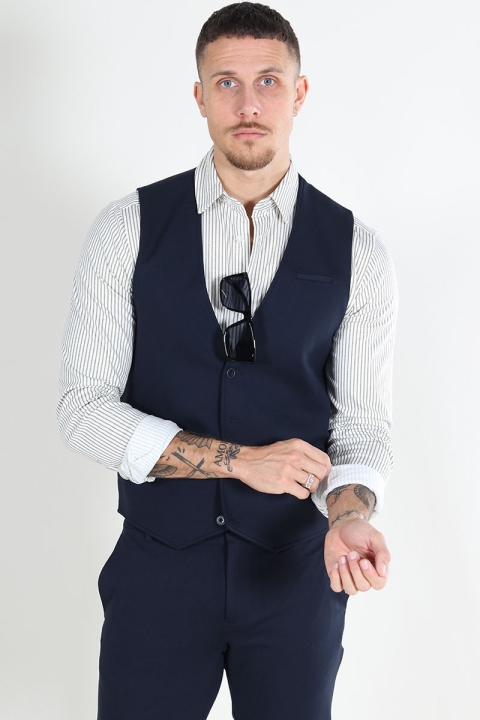 JEFF Ezra Vest Dark Navy