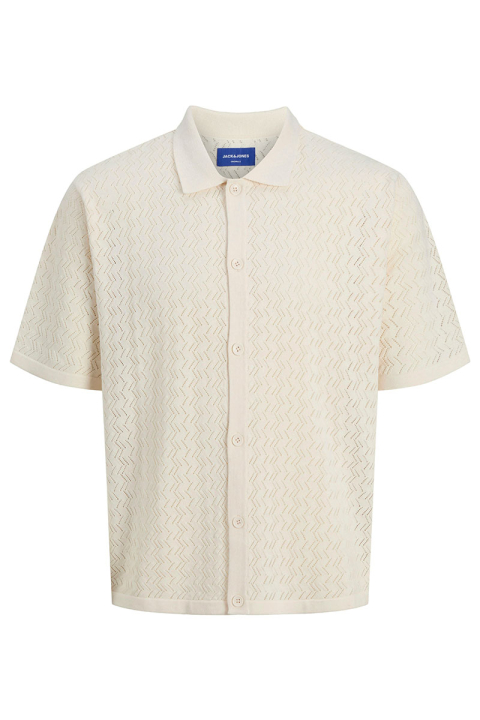 Jack & Jones Tyler Knit SS Polo Sea Salt