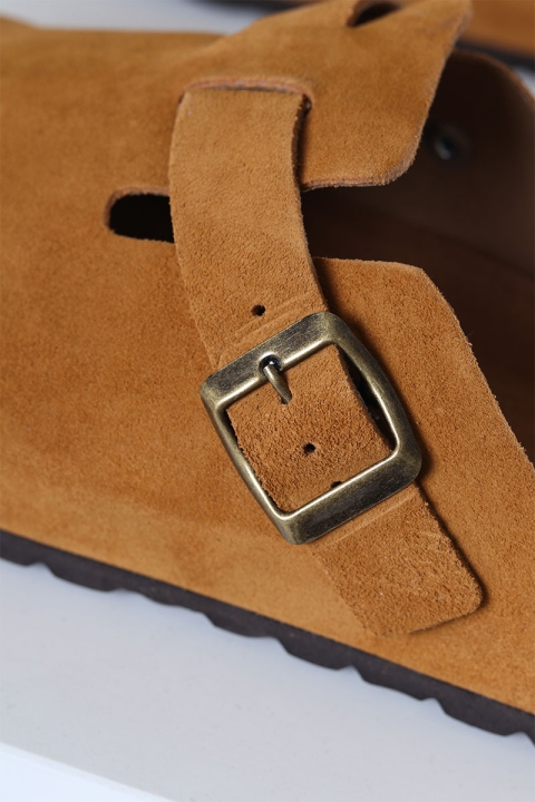 Born // Raised Berna Suede Leather Cognac