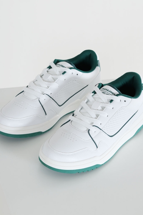 Jack & Jones London PU Sneaker White Green