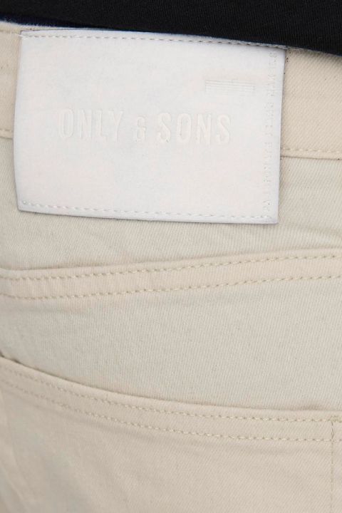 ONLY & SONS ONSLOOM SLIM ONE ECRU 6530 CRO DNM Ecru