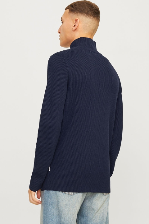 Jack & Jones Perfect Knit Half Zip Sky Captain