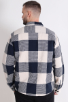 Solid Oliver Waffle Check Shirt Insignia Blue