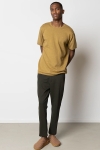 Clean Cut Copenhagen Thomas Knit Tee Dark Khaki