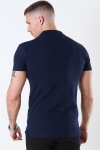 Muscle Fit Stretch Polo SS Blue Navy