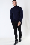 JEFF MALCOLM ROLL NECK KNIT Navy