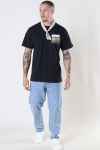 Clean Cut Copenhagen Nyhavn Brushed Cotton Tee Black