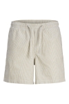 Jack & Jones Jaiden Summer Linen Shorts Crockery Stripe