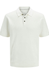 Jack & Jones Cooper Knit Polo Cloud Dancer