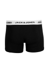 Jack & Jones Solid Trunks 5 Pack Black