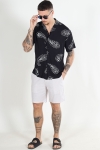 Jack & Jones Kane Summer Linen Jogger Shorts Crockery Melange