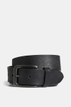 Jack & Jones VICTOR LEATHER BELT Black