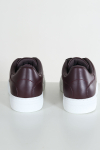 Selected David Chunky Leather Sneaker Chocolate Brown