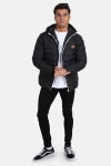 Urban Classics Kurtki Black/White/Black