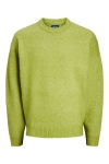 Jack & Jones Ollie Knit Crew Neck Lima Bean Green