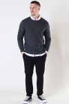 Jack & Jones EMIL KNIT CREW NECK Dark Grey Melange