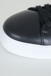 Selected DAVID CHUNKY LEATHER SNEAKER Black