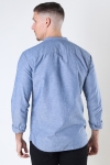 Jack & Jones SUMMER LINEN BAND SHIRT L/S Faded Denim