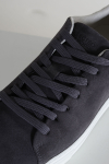 Selected David Chunky Suede Leather Sneaker Asphalt